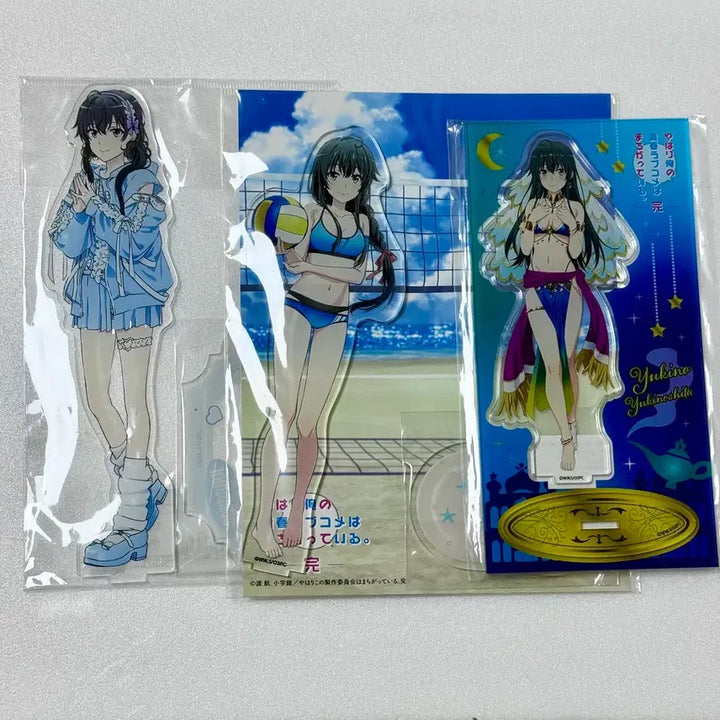 [BUNJANG] My Youth Romantic Comedy Is Wrong, As Expected Yukino Yukinoshita Acrylic Stand Set (3 Types) / 급처) 내청코 유키노시타 유키노 아크릴스탠드 3종 세트 역내청