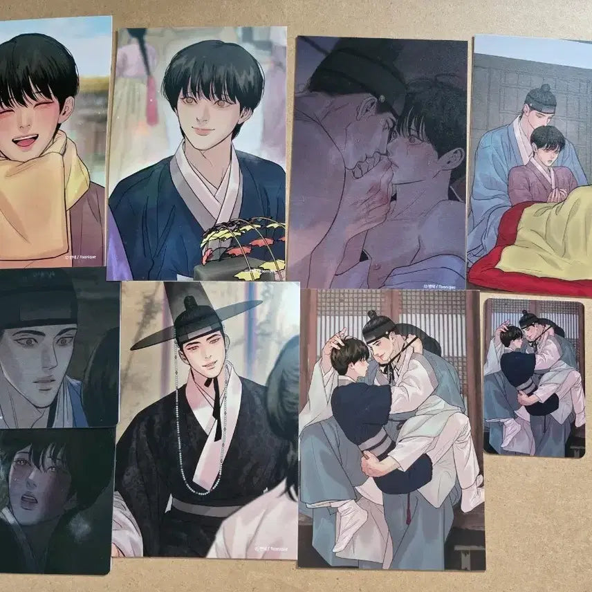 [BUNJANG] Painter of the Night Postcard Coaster Photocard Bundle Set / 야화첩 엽서 코스터 포카 일괄