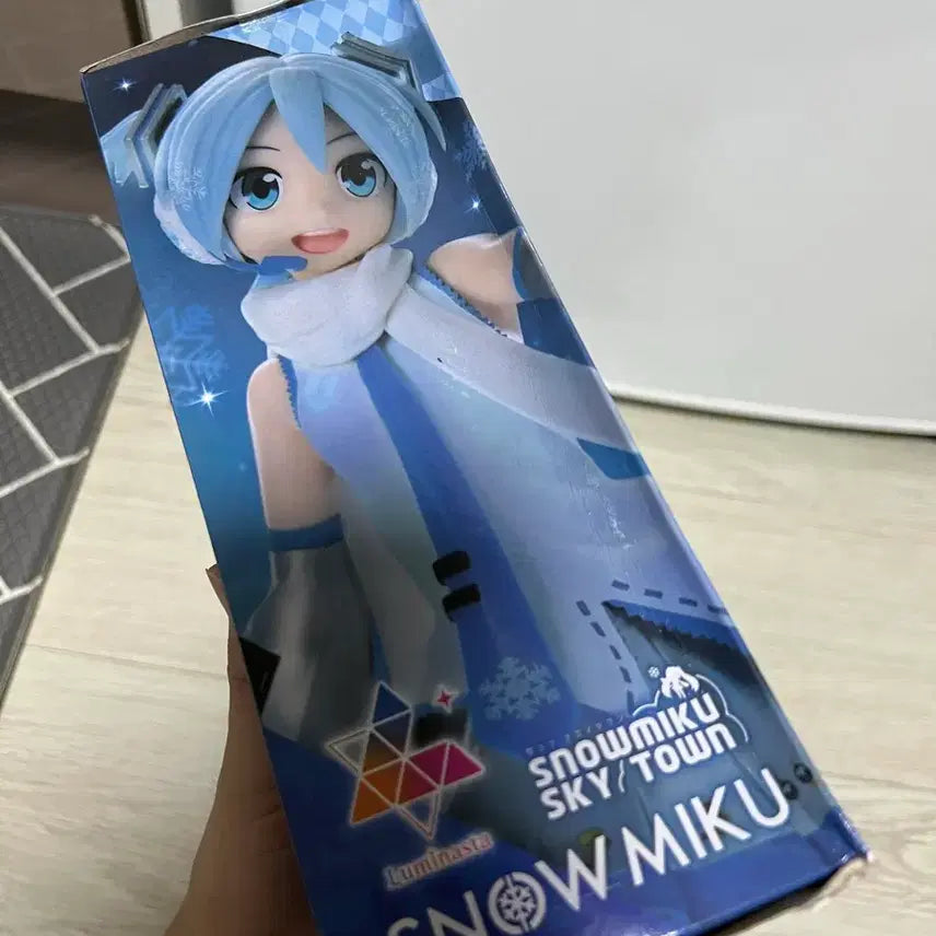 [BUNJANG] Sega Snow Miku Luminasta Figure / 세가 스노우 미쿠 루미나스타 피규어(박스 데미지)