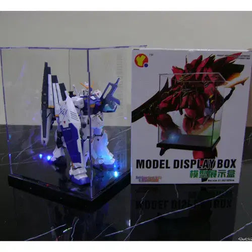 [BUNJANG] Moseongsa VT-040 LED Light Acrylic Display Box for Gundam/Figures / 모성사 LED 라이트 탑재 VT-040 건담/피규어 조립식 아크릴 전시 상자