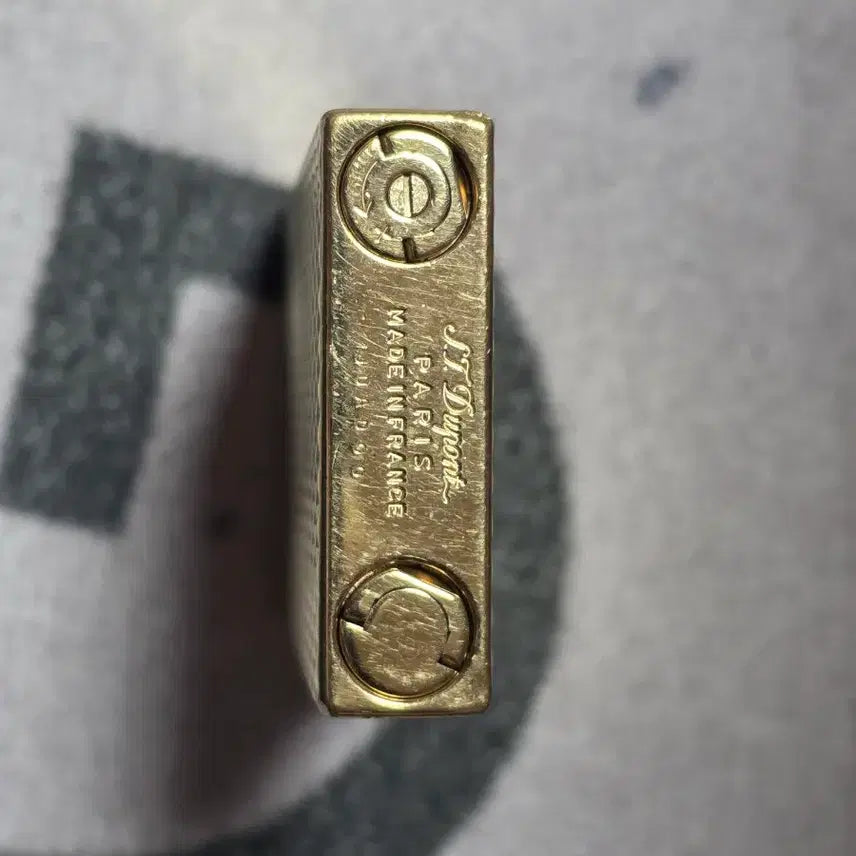 [BUNJANG] S.T. Dupont Lighter Gold Pattern / 듀퐁 라이터 금장 패턴