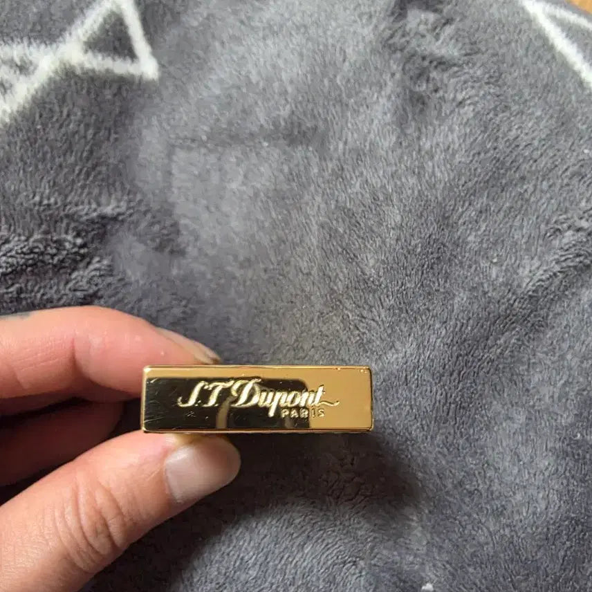 [BUNJANG] S.T. Dupont Lighter Gold Pattern / 듀퐁 라이터 금장 패턴