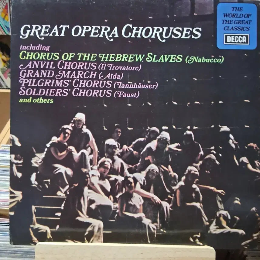 [BUNJANG] Opera Chorus &amp; Great Tenors LP Bundle / 2장 일괄 오페라 코러스 와 최고의 테너 LP