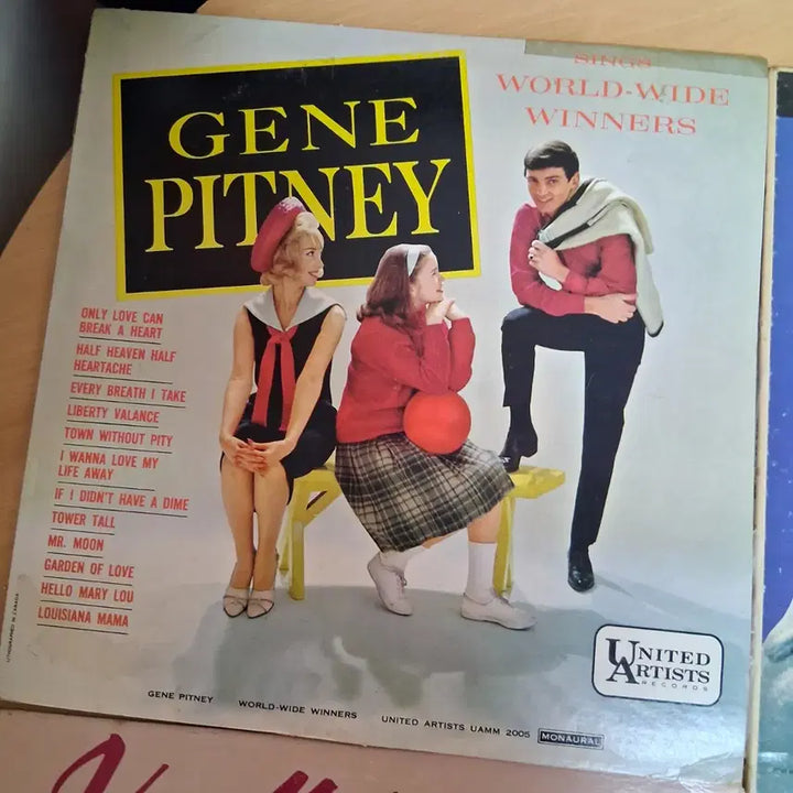 [BUNJANG] 4-Piece Vintage Original Old Pop LP Bundle Set / 4장 일괄 빈티지 오리지널 올드팝 LP