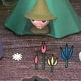 [BUNJANG] Moomin Miniature Lamp Snufkin Figure / 무민 미니어처 램프 피규어 스너프킨 판매합니다