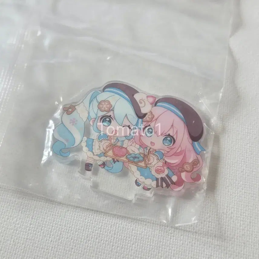 [BUNJANG] Snow Miku Yukimiku 2026 Capsule Gacha Type C Acrylic Stand / 스노우미쿠 유키미쿠 2026 캡슐 가챠 c상 아크릴 스탠드