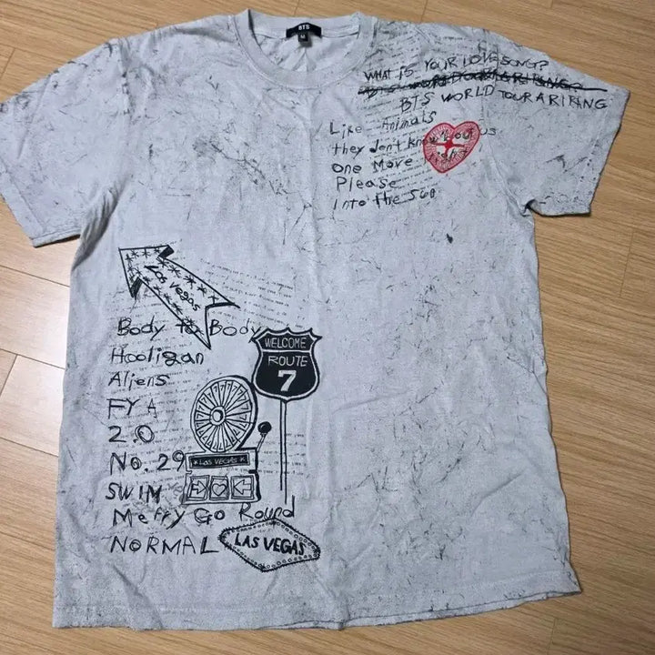 [BUNJANG] BTS Arirang Las Vegas Limited T-Shirt / BTS 아리랑 라스베가스한정 티셔츠