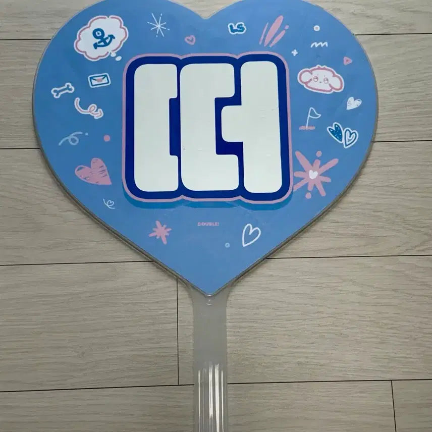 [BUNJANG] IVE Wonyoung Seoulsang White Fan Goods Slogan / 아이브 이서 이현서 우치와 부채 굿즈 슬로건