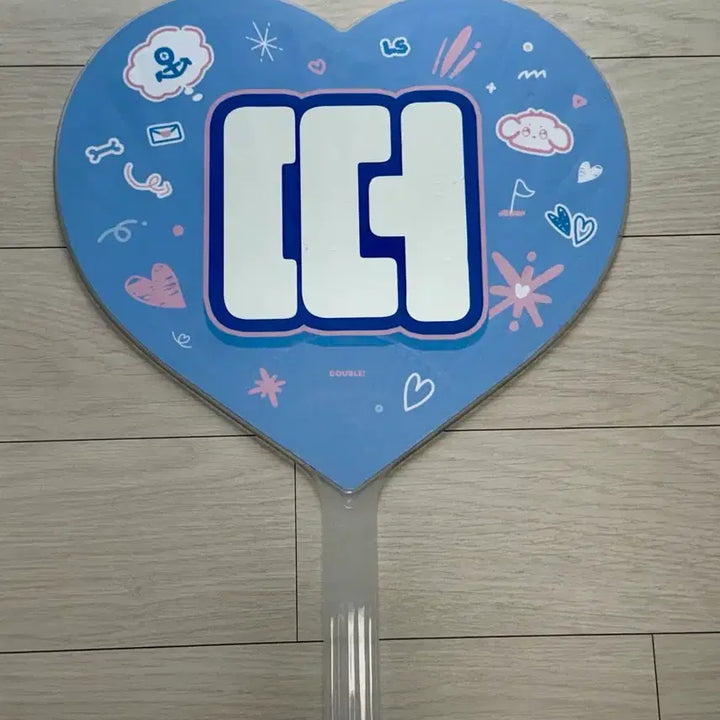 [BUNJANG] IVE Wonyoung Seoulsang White Fan Goods Slogan / 아이브 이서 이현서 우치와 부채 굿즈 슬로건