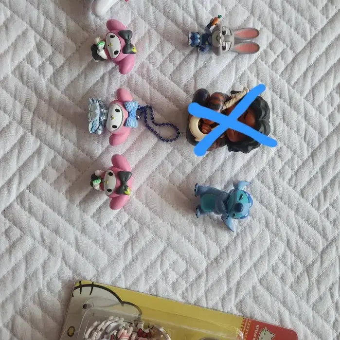 [BUNJANG] Sanrio, Judy, Stitch Figurines Bundle Set / 산리오, 주디, 스티치등 피규어 세트 판매!(일괄)