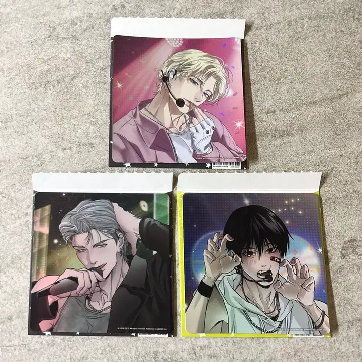 [BUNJANG] Sparkles Baekhyun [BLACK HORSE] Official Postcard Set / 스파클즈 백라이트 한서인 검은목마 직캠 엽서 세트 마스 에본 일괄 판매 포카