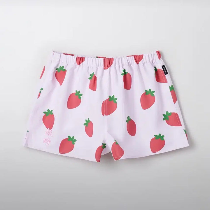 [BUNJANG] SPAO Gintama Strawberry Shorts (Size M) / 은혼 스파오 딸기 반바지