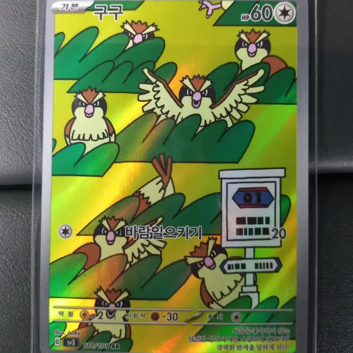 [BUNJANG] GuguAR Pokemon Card / 구구AR 포켓몬카드
