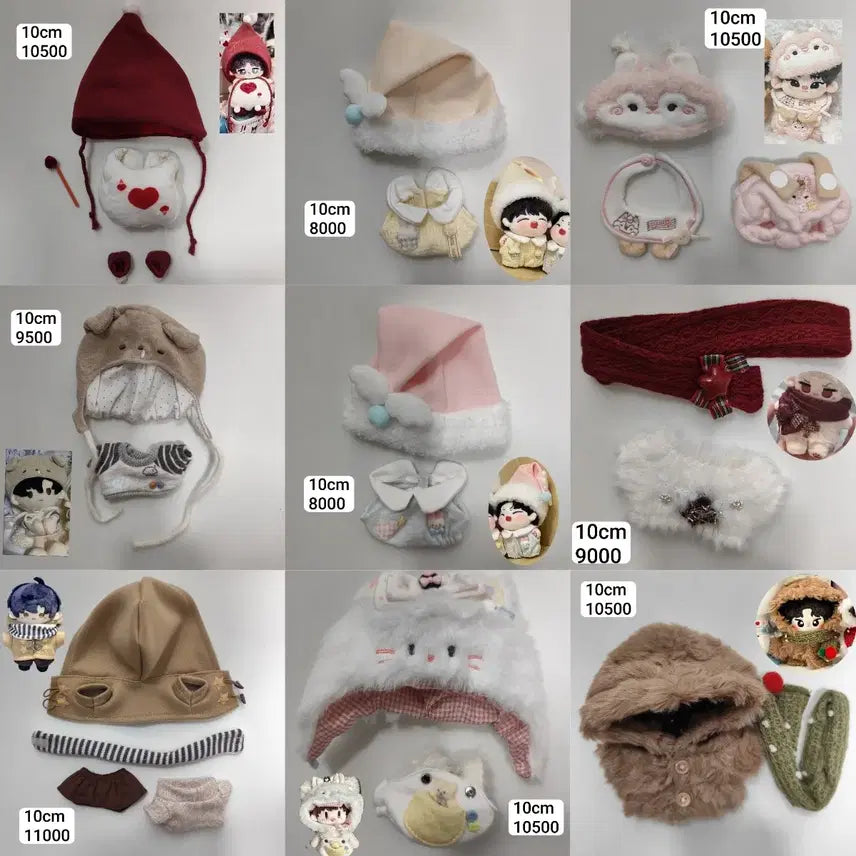 [BUNJANG] Doll Clothes Set (10cm, 15cm, 20cm) / 10cm 15cm 20cm 10깅 15깅 20깅 인형북 인형옷 솜깅옷 솜인형옷