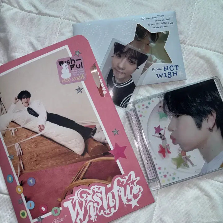 [BUNJANG] NCT WISH Sakuyas Album Photocard &amp; Components / 엔시티 위시 앨범 사쿠야