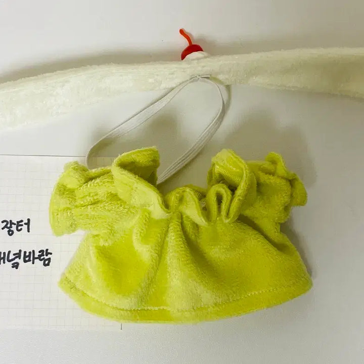 [BUNJANG] 10cm Melon Soda Custom Handmade Doll Clothes / 10cm 폭신원피스 메론소다 수제작 커스텀 솜인형옷