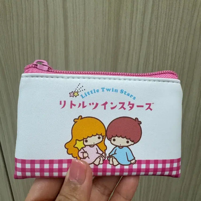 [BUNJANG] KikiLala Little Twin Stars Pouch Card Holder Coin Purse / 키키라라 리틀트윈스타 파우치 카드지갑 동전지갑 새상품