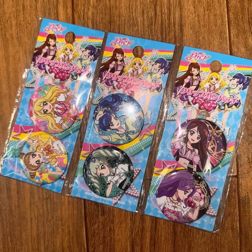 [BUNJANG] Aikatsu! Aikatsu Stars! Can Badge Bundle Set / 아이카츠 아이엠스타 캔뱃지 일괄