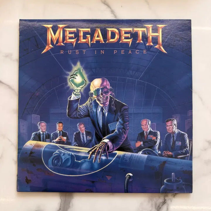 [BUNJANG] Megadeth Rust in Peace 4th Album Korean EMI Regular LP / 메가데스 4집 Rust in Peace 국내 EMI 계몽사 정규 LP