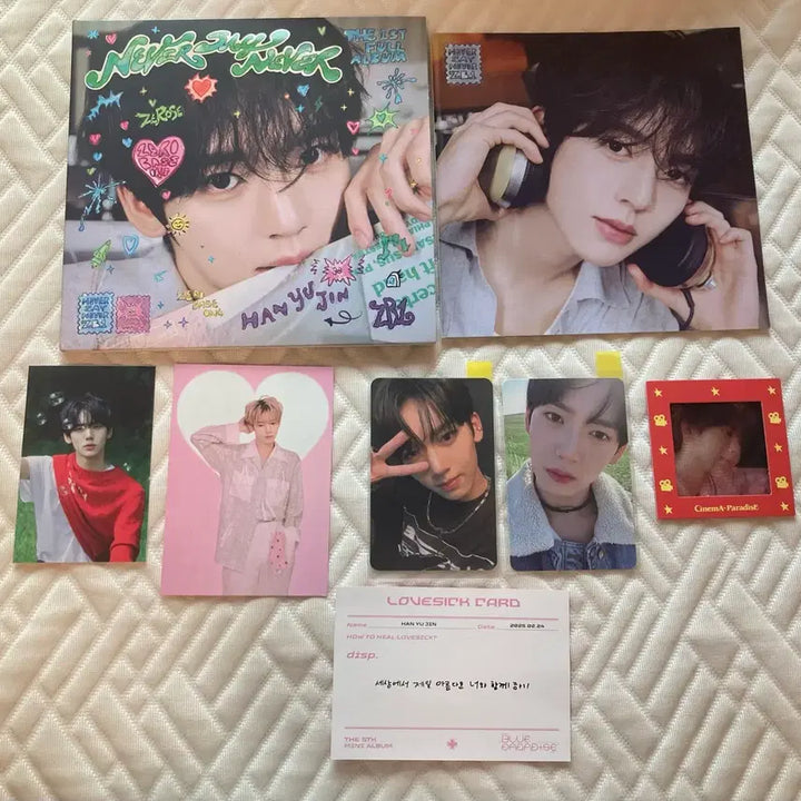 [BUNJANG] ZB1 Han Yu Jin Goods Bundle Set / 제베원 앤더블 한유진 굿즈 처분