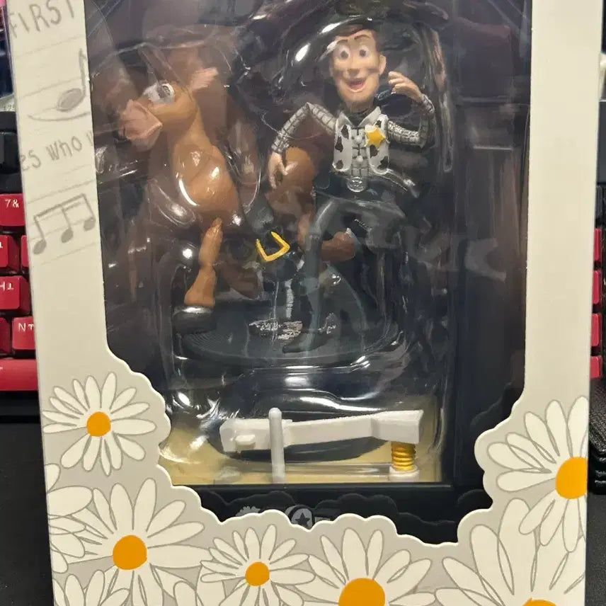 [BUNJANG] PEACEMINUSONE x Toy Story Record Player Woody Bullseye Figure / (정가) 피마원x 토이스토리 레코드플레이어 우디불스아이 피규어