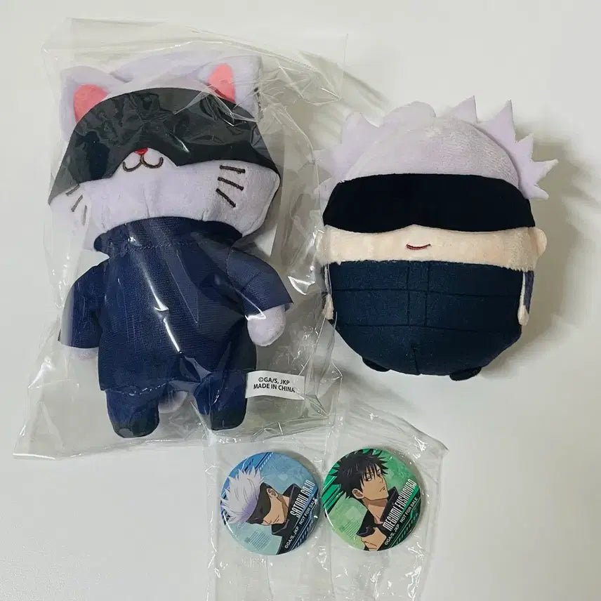 [BUNJANG] Jujutsu Kaisen Satoru Gojo Nui &amp; Fuwacororin S Bundle / 주술회전 고죠 네코누이, 후와코로링S 일괄 판매합니다