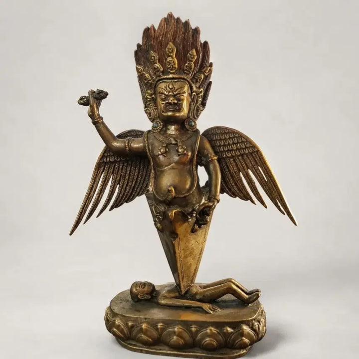 [BUNJANG] Vajrakilaya Phurba Guardian Statue, Tibetan Esoteric Buddhism / 티베트 밀교 바즈라킬라야 계열 푸르바 수호 조형상