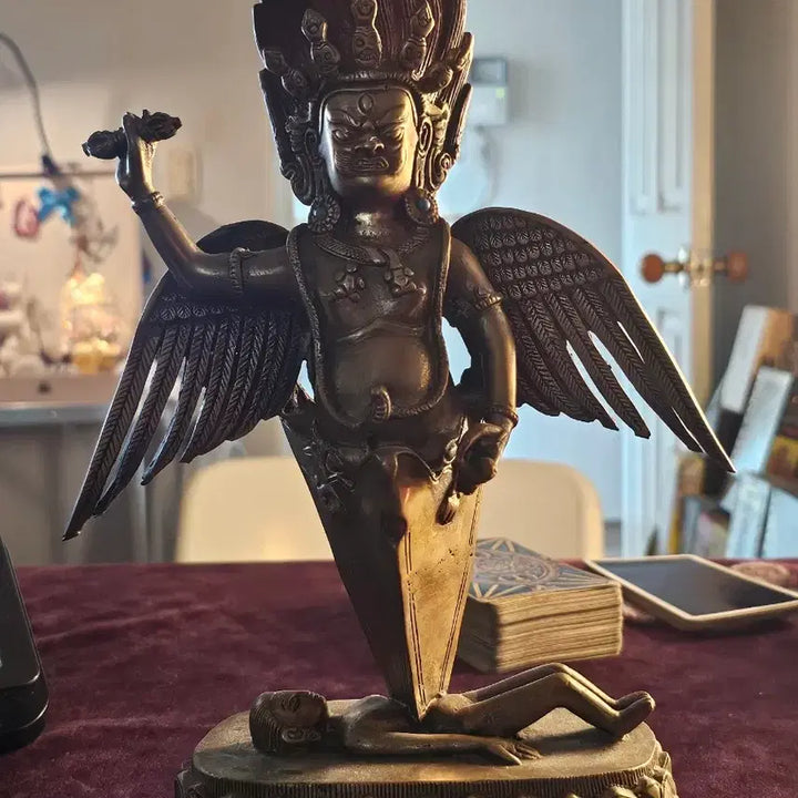 [BUNJANG] Vajrakilaya Phurba Guardian Statue, Tibetan Esoteric Buddhism / 티베트 밀교 바즈라킬라야 계열 푸르바 수호 조형상