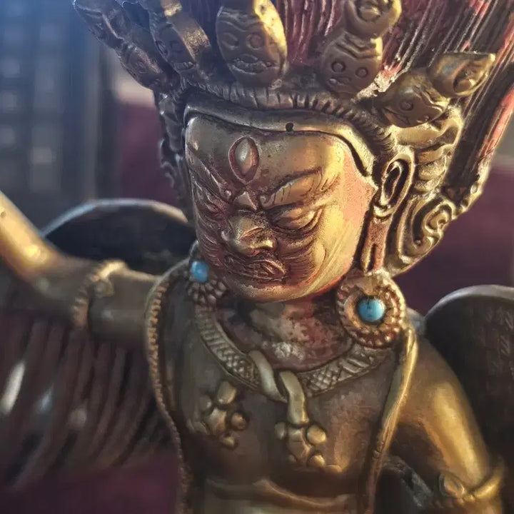 [BUNJANG] Vajrakilaya Phurba Guardian Statue, Tibetan Esoteric Buddhism / 티베트 밀교 바즈라킬라야 계열 푸르바 수호 조형상