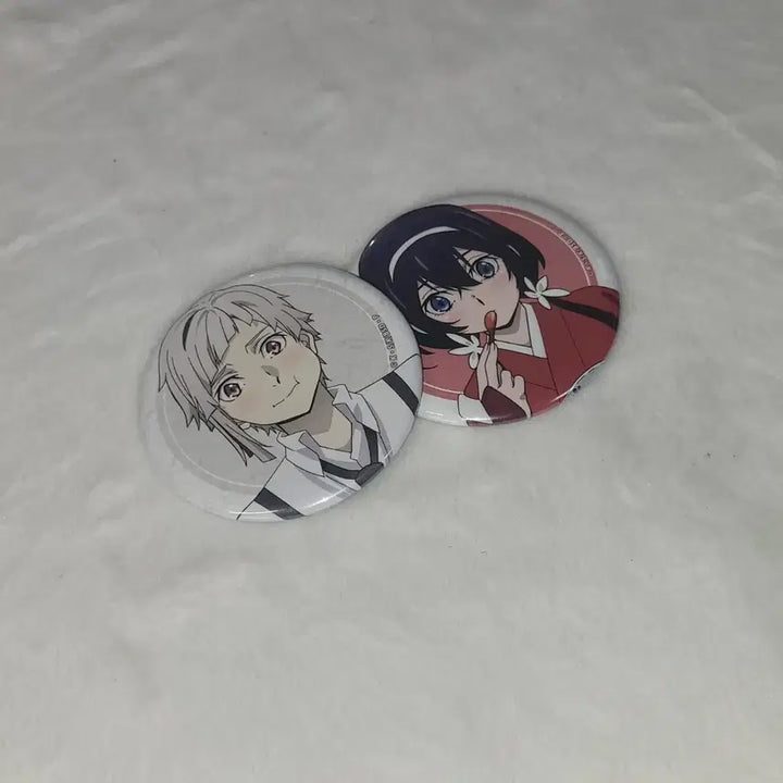 [BUNJANG] Bungo Stray Dogs Atsushi &amp; Kyoka Can Badge Bundle Set / 문호 스트레이독스 아츠시 쿄카 캔뱃지 일괄 판매