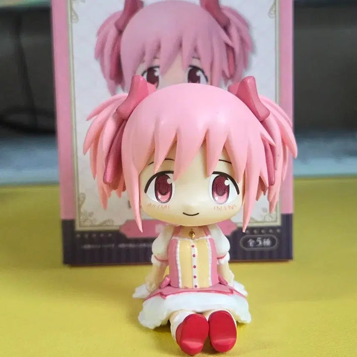 [BUNJANG] Madoka Magica Petit Chara! "Osuwari" Figure / 마도카 페탓토 오스와리 피규어