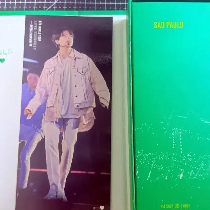 [BUNJANG] BTS São Paulo DVD Jungkook Bookmark / 방탄 상파울루 dvd + 정국 북마크