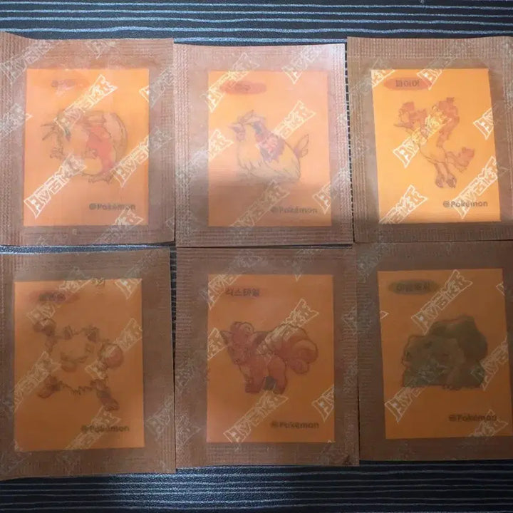 [BUNJANG] Pokemon 30th Anniversary Stickers Bundle Set / 포켓몬스터 30주년 띠부띠부씰 6종 일괄
