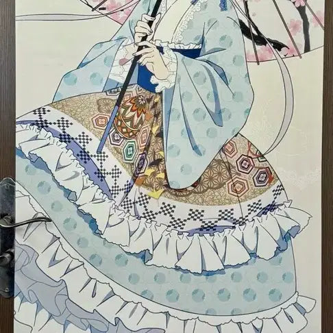 [BUNJANG] Zombie Land Saga Junko Konno Tapestry / 좀비랜드사가 콘노준코 등신대 태피스트리 1