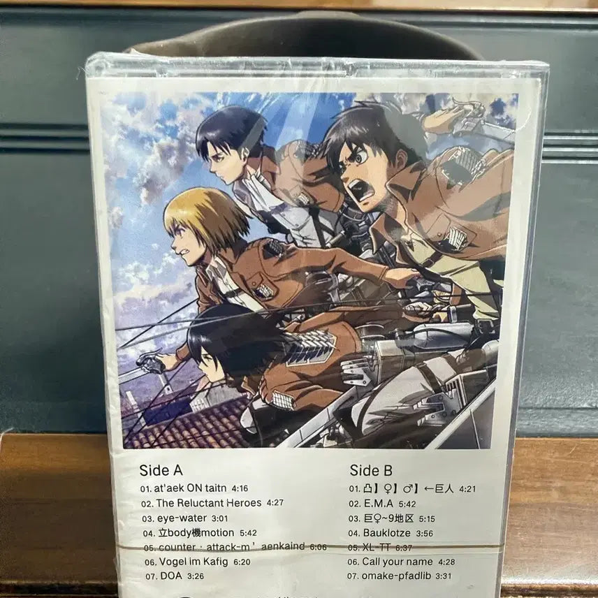 [BUNJANG] Hiroyuki Sawano Attack on Titan Season 1 Original Soundtrack Limited Edition Cassette Tape / 진격의 거인 1기 OST 사와노히로유키 카세트 테이프