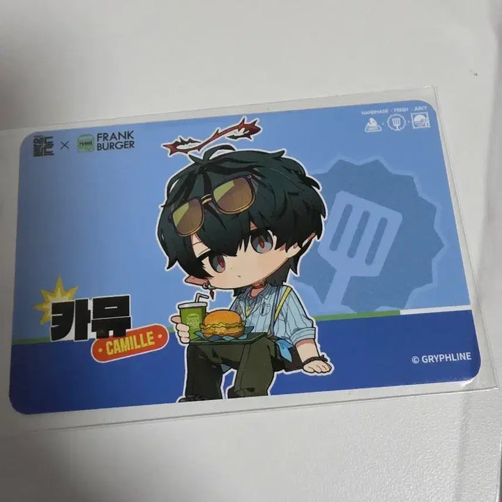 [BUNJANG] Frank Burger Arknights Camus Photocard Unused / 프랭크버거 명일방주 카뮤 포토카드 미사용