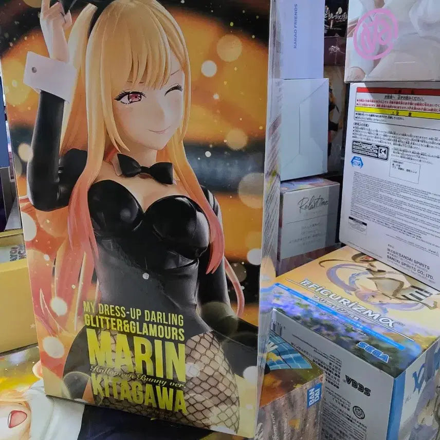[BUNJANG] My Dress-Up Darling Marin Kitagawa Bunny Glitter Glamours Halloween Costume Figure / 그비스크돌은사랑을한다 키타가와 마린 바니 글리터 글래머스 할로윈 복장 피규어