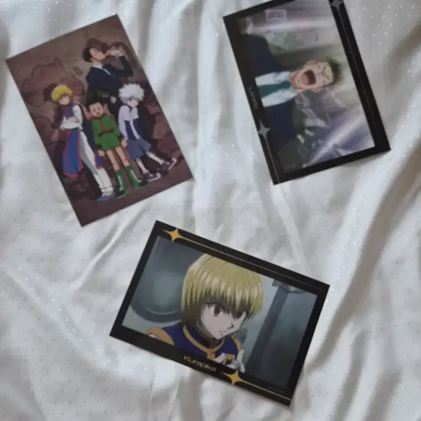 [BUNJANG] Hunter x Hunter Card Set (3 Types) / 헌터x헌터 카드 3종 세트