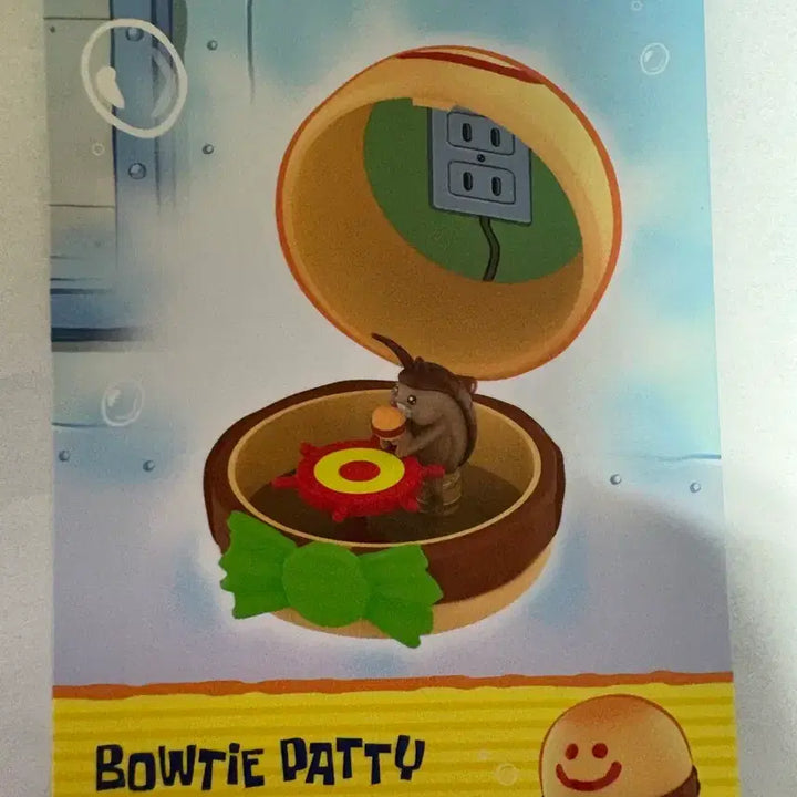 [BUNJANG] Pop Mart SpongeBob Krabby Patty Burger Toy / 팝마트 스폰지밥 크래비 패티 베스트셀러 - 바퀴벌레 버거