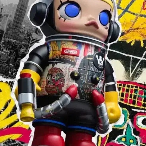 [BUNJANG] Pop Mart Molly Jean-Michel Basquiat 400% Art Toy / 팝마트 스페이스 몰리 장 미쉘 바스키아 400%