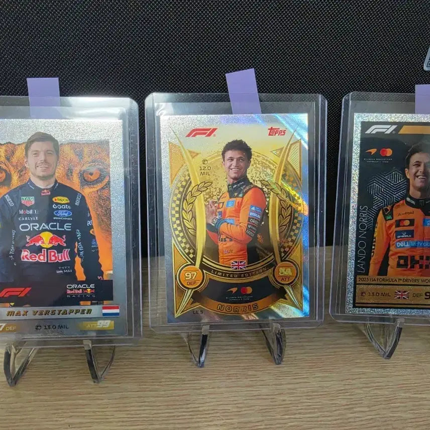 [BUNJANG] Tops Attack F1 Trading Cards / [탑스 어택] F1 카드