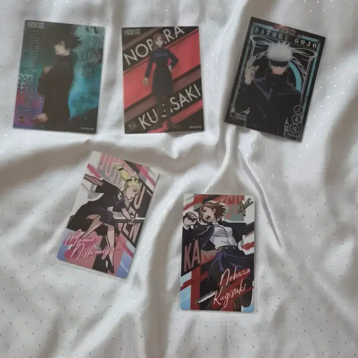 [BUNJANG] Jujutsu Kaisen Character Card Bundle Set / 주술회전 카드 일괄 판매