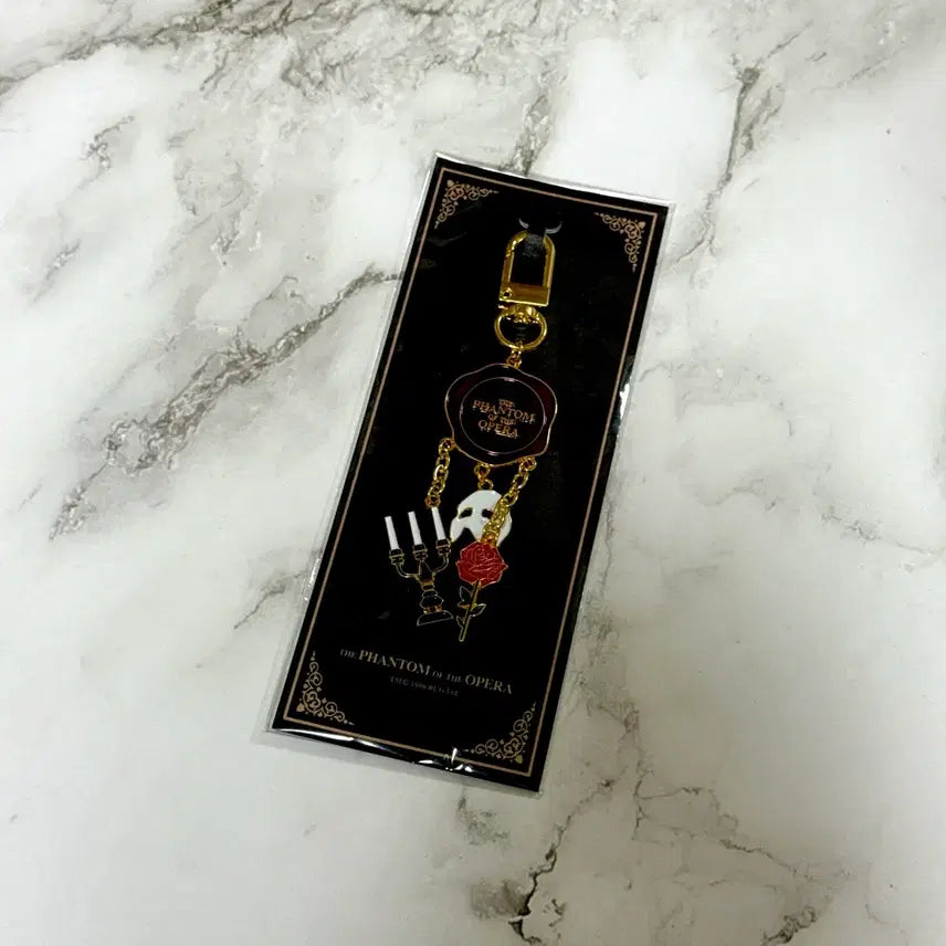 [BUNJANG] The Phantom of the Opera Musical 2023 MD Keychain (Sealed) / 뮤지컬 오페라의유령 2023 MD 키링 미개봉 새상품