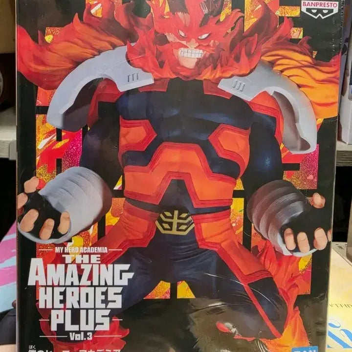 [BUNJANG] My Hero Academia Amazing Heroes Endeavor Figure (Sealed) / 나의 히어로 아카데미아 어메이징 히어로즈 엔데버 피규어 미개봉