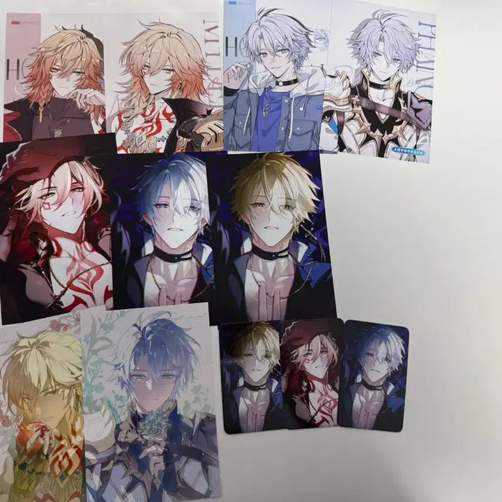 [BUNJANG] Honkai Star Rail Paimon My Day Photocard &amp; Postcard Bundle Set / 붕스 붕괴 스타레일 파이논 마이데이 포카 엽서 일괄 판매