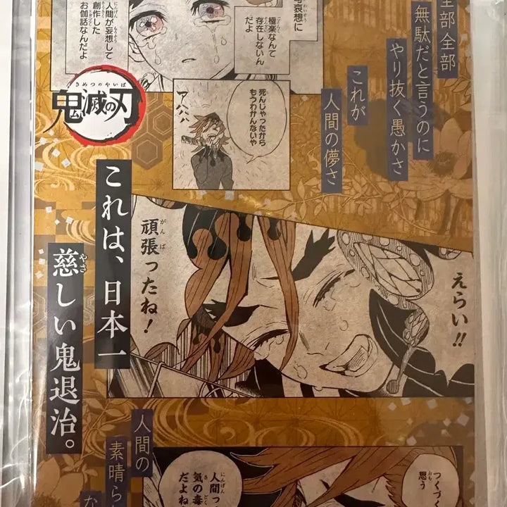 [BUNJANG] Demon Slayer Doma Original Art Postcard Manga Special Edition / 귀칼 도우마 원화 엽서 만화책 특전