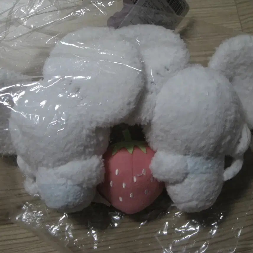 [BUNJANG] Pokemon DP Shiretoko Ichiban Kuji Strawberry Pika-Pika Plush - Unsealed New / 포켓몬 두리쥐 포켓피스 스트로베리 인형 미개봉 새상품