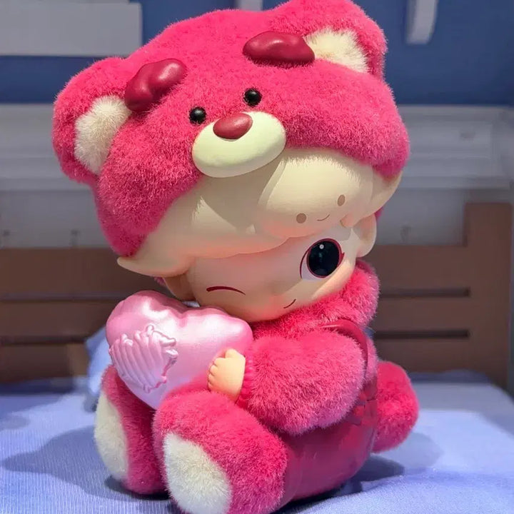[BUNJANG] Pop Mart DIMOO World x Pixar Series Lotso Figure / 팝마트 디무 월드 X 픽사 시리즈 DIMOO as Lotso