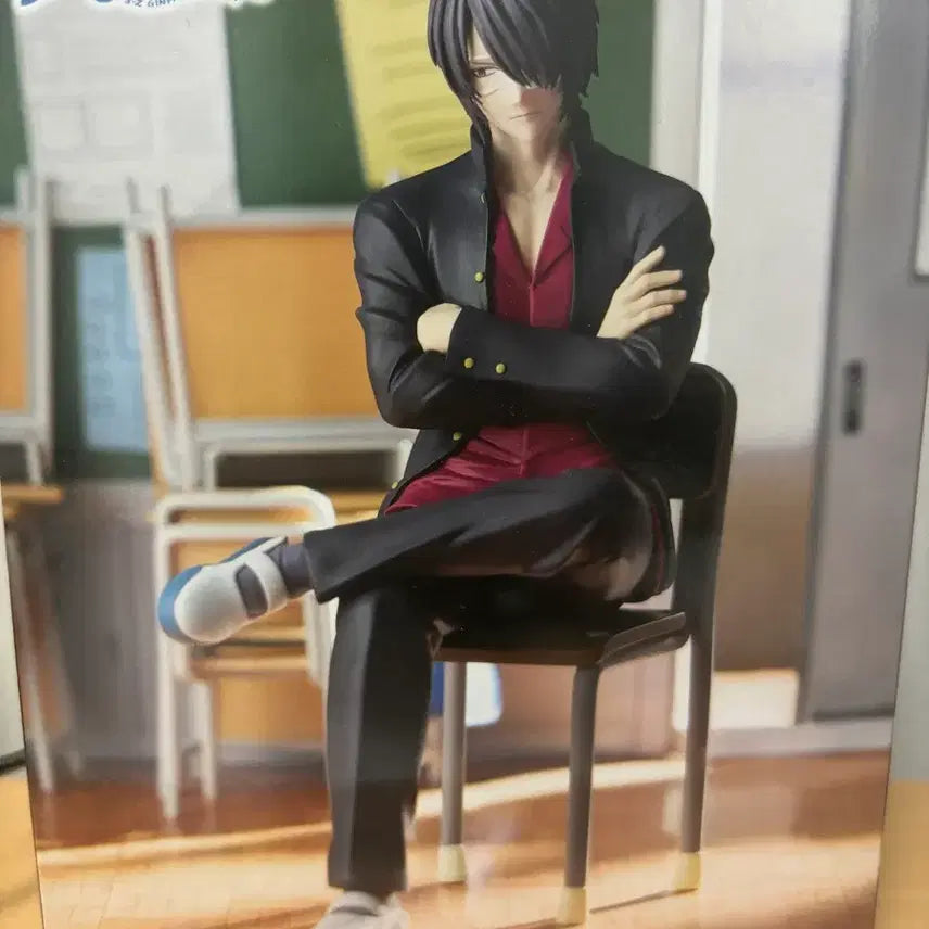 [BUNJANG] Gintama Shinsuke Takasugi 3-Nen Z Gumi Ginpachi-Sensei Figure Banpresto / 은혼 타카스기 신스케 피규어 삼젯 데스크탑 반프레스토 3학년 Z반 긴파치 선생