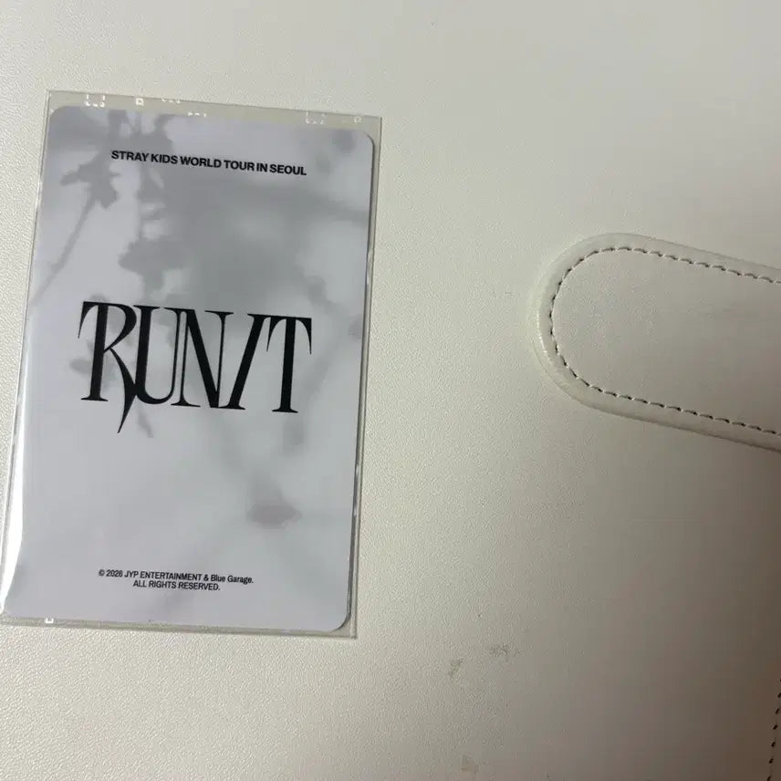 [BUNJANG] Stray Kids Run It Concert Offline Photocard / 스트레이키즈 런잇 콘서트 오프라인 한 4만원 엠디 포카